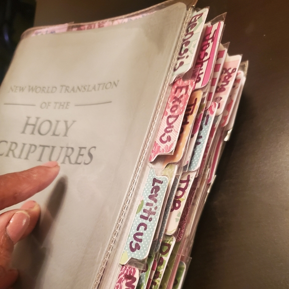 None Other - Bible tabs. Colorful. You fill in yourself.